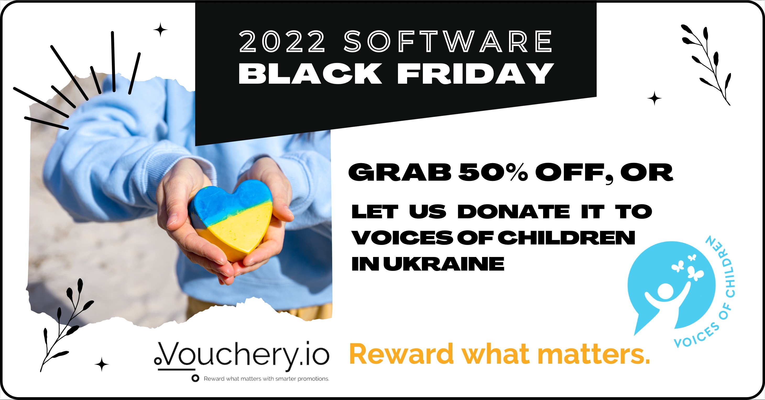 Collage promoting Black Friday 2022 software deals