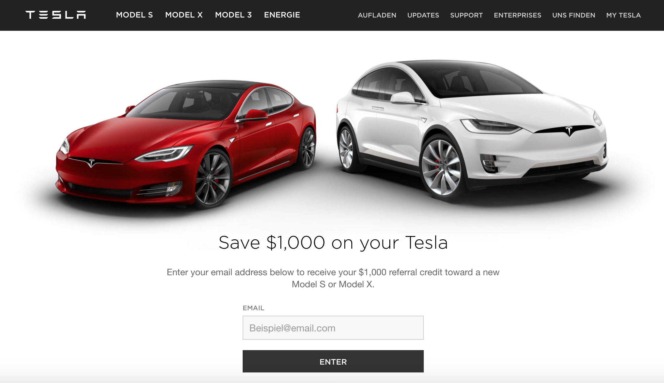 Tesla referral program illustrating a targeted discounting strategy